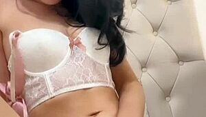 horny british girlfriend shares her webcam fun