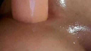 tight shemale pov shoves huge 11 inch dildo deep in ass solo anal toy play transsexual stretch