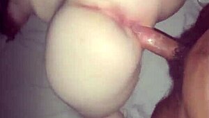 i can't get over this thick ebony's huge ass taking big black cock creampie