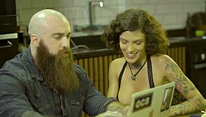 wanna watch this couple skip plans to fuck girlfriend's huge ass instead?