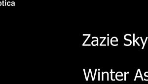 Zazie and Winter Grind Pussies in Intense Scissoring Tribbing Lick Fest Part 2.