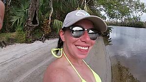 bustydiamond fishes then gets fucked public! 🎣🍆