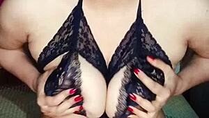 whoa alisha bhabhi's juicy milf tits and wet pussy got me 😍🔥💦