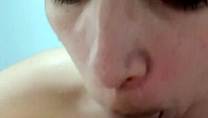 hot latina milf sucks cock deep then rides pov like a pro girlfriend