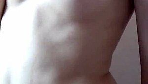 A beautiful girl dances seductively and masturbates on webcam