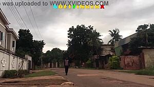 House Help Gets Oiled Missionary Pounding From Big Black Cock