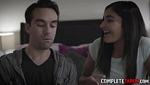 i love getting my pussy licked before this big cock bangs my teen hole