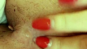 Alina's wild squirting explosion in hotel room tattoo blonde masturbation! 💦🏨