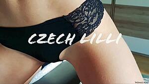 oh man czech lilly's natural big boobs got me shakin' ass and teasin' wild...