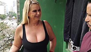 Big Tits Godmother Pops Virgin Cherry!