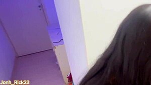 god i begged my muscular neighbor to deepthroat my cock while his girl watched