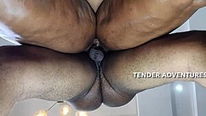 Her pussy gripped me so tight I exploded twice inside her juicy wetness...