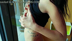 oh man czech lilly's natural big boobs got me shakin' ass and teasin' wild...