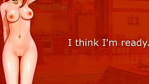 Yoimiya loses virginity in New Year's JOI Genshin Impact hentai series episode 15.