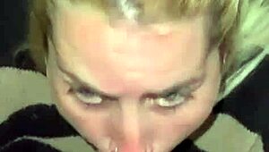 Blasting Cum Shots Straight Into Her Hungry Mouth