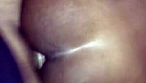 ebony bubble butt takes doggy pounding bent over deep