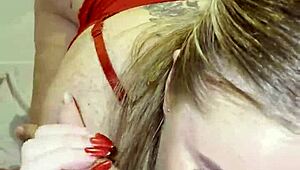 Mommy, your huge cock stepson needs my mouth now!