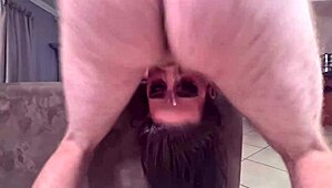 Sloppy face fucking deepthroat gagging compilation