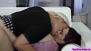 Big Ass Milfs Lick Asses and Pussies in College Orgy