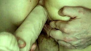 my big pussy gulps down this huge 14 inch dildo whole... oh god