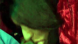 arab slut craves sucking massive white cock deep