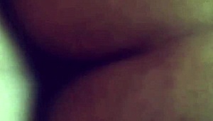 her tight hole stretched wide while arms bound behind begging for more cock