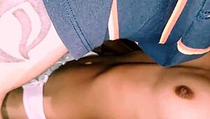 tiny student didn't notice prof eyeing her tight spot for some action