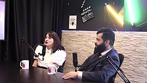 lady snow and lord kenobi interview tifany swing in sheer red lingerie casting part 2