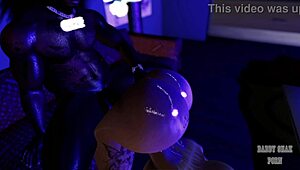 fucking my big ass bimbo slut with monster cock 🍆💦 she takes it all