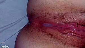 argentinian stepsis pussy overflows with my huge cock creampie inside her tight hole