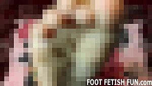 Feel Your Hot Tongue Licking The Bottom Of My Feet Now!