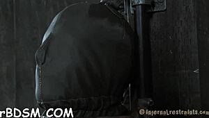 magical brunette slave bound and toy fucked hard!!