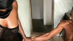 innocent kitchen play turns into wild pussy squirting chaos with monster cock machine