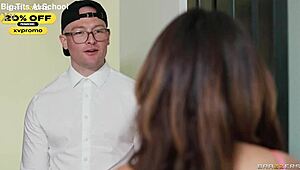 Jena larose's picky wet pussy gags on deepthroat face fuck then rides choking cumshot