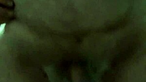 RustyAs1's Mature Belly Shakes in Homemade Piss and Solo Cock Play