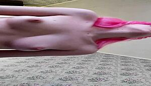 Early MORNING SEX with my cute REDHEAD GIRLFRIEND bent over then riding COWGIRL