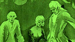 vintage clips showcase antique hairy beavers in retro erotic style