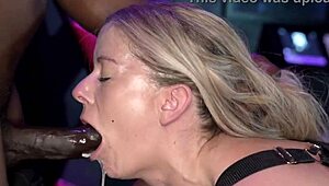 Shadow Whips Alice's Ass Then Pounds Her Dripping Cunt Interracial Doggystyle