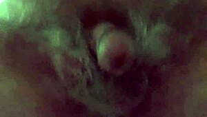 RustyAs1's Mature Belly Shakes in Homemade Piss and Solo Cock Play