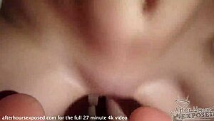 Three Lesbians Scissor with Double Dildos in Wild Orgy Fuck Fest!