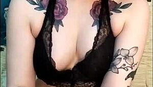 Stunning babe edges friend's throbbing cock to explosion