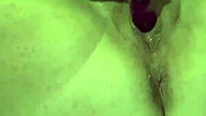 woman masturbates during her live stream recording session