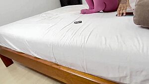 Netinha's Petite Latina Pussy Takes Novinho's Outdoor Creampie Cumshot