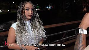 BBC Pays Street Woman Cash for Juicy Pussy Fuck - Brandon Cruz Pounds Kataleya Gil!