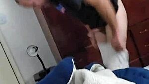 Crossdresser fucks machine vagina twice bareback creampie