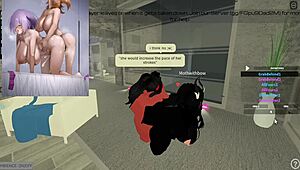 Moth drilled deep by massive futa cock pounding relentlessly.