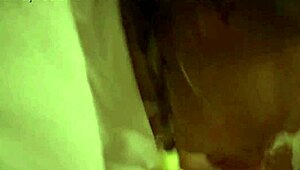 Bella Grey Slurps Cock and Rims Ass in Hotel Room Stockings Blowjob