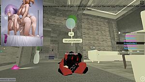 Moth drilled deep by massive futa cock pounding relentlessly.