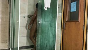 Hot Black Babe! Bathroom Fuck Turns Creampie After Pagode Meet! Ass to Mouth Double Cum!