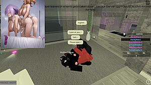 Moth drilled deep by massive futa cock pounding relentlessly.